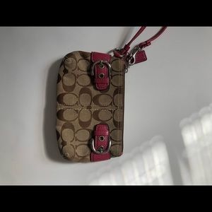 Coach wristlet